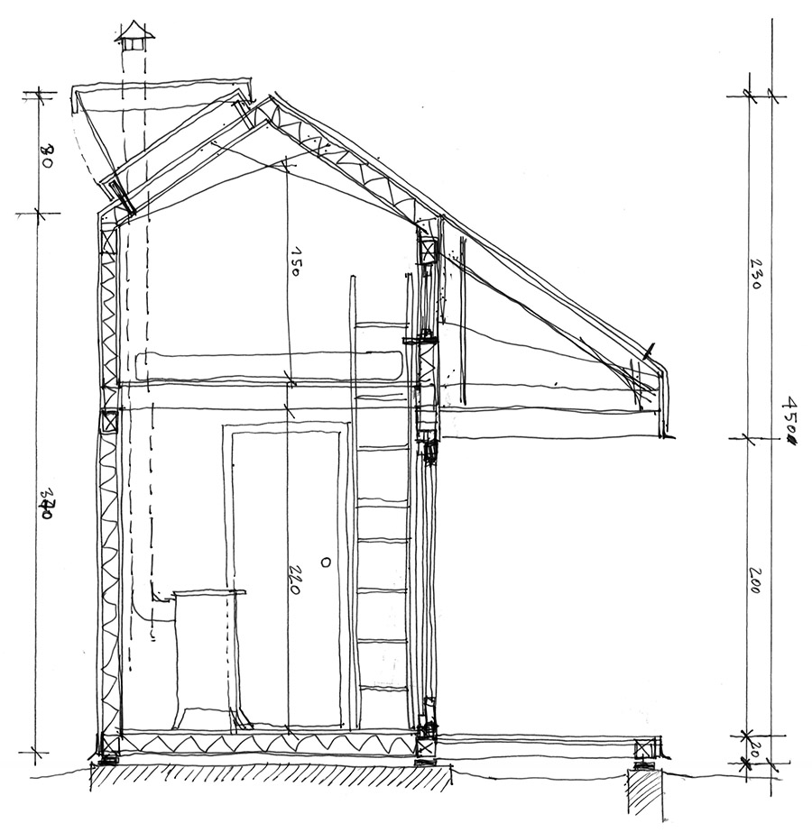 Jan Strumiłło architekt - altana